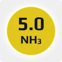 Аммиак (NH3) 5.0 (99,999%) в баллоне 50л (25 кг) соединение CGA 330 SS вентиль н/ж (Китай) (с баллоном)