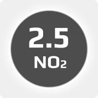 Диоксид азота (NO2)2.5 (99,5%) в алюминиевом баллоне  10л (10 кг) соединение W21,8x1/14'' (DIN 6) (нержавеющий вентиль)