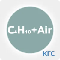Калибровочная газовая смесь: н-БУТАН (C4H10) 0.9 % + ВОЗДУХ (Air) ост. в баллоне 10 л. Сталь, вентиль Латунь
