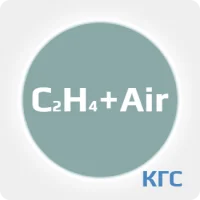 Калибровочная газовая смесь: ЭТИЛЕН (C2H4) 1.35 % + ВОЗДУХ (Air) ост. в баллоне 2 л. Сталь, вентиль Латунь